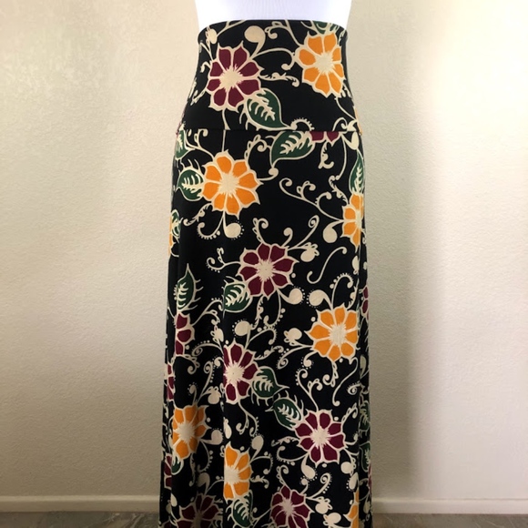 LuLaRoe Dresses & Skirts - LuLaRoe Floral Maxi Skirt